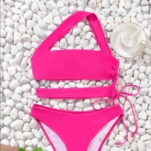 Shein Hot Pink Bikini